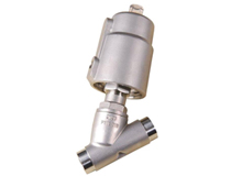 Hygienic 3A Weld-Ends Angle Seat Valve